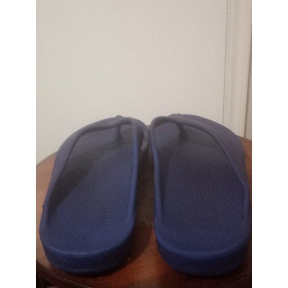 OOFOS OOriginal Unisex Blue US Men's 13 Women's 15 EU 46 Sandals - Picture 10 of 12